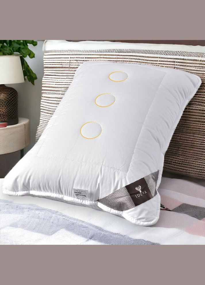Подушка Air Dream Exclusive 50х70 см два чохли з блискавкою біла (8-11586*001) IDEIA (282940356)