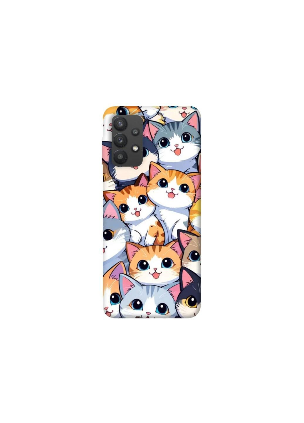 Чехол на Samsung Galaxy A32 (A325F) 4G Cute Cat v2 Frontalka (349832796)