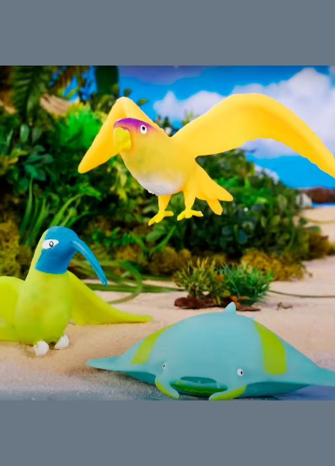 Стретч-іграшка "Повелителі тропіків" #sbabam 26/CN23 у вигляді тварини No Brand (330605117)