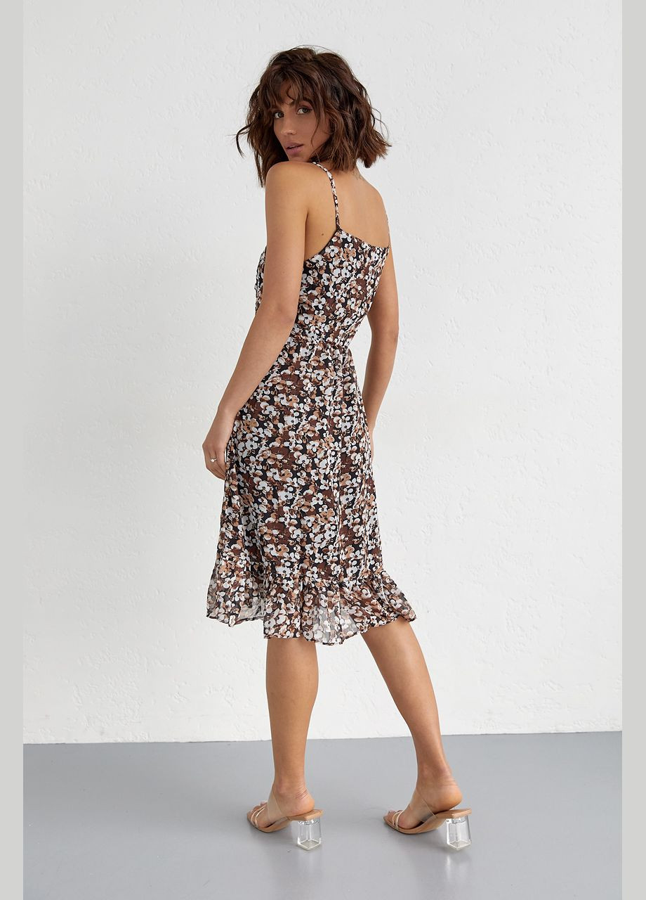 Сарафан із шифону на бретельках Liton (296909058)