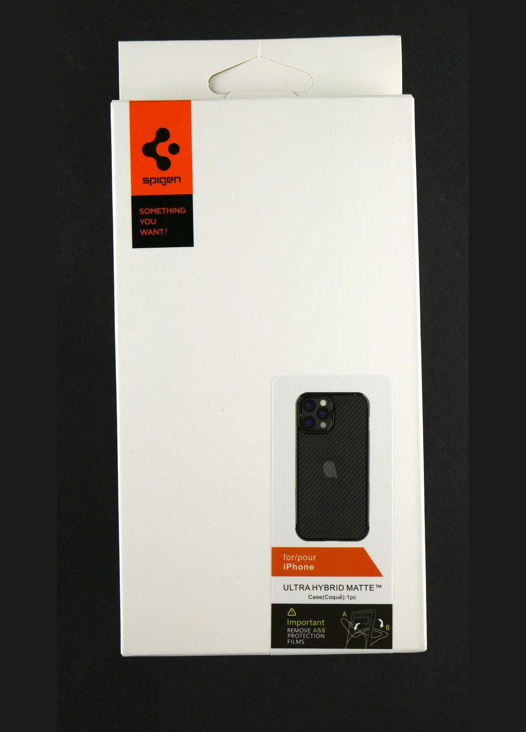 Чохол Ultra Hybrid S Прозорий Spigen iPhone 12 Pro Max (302289081)