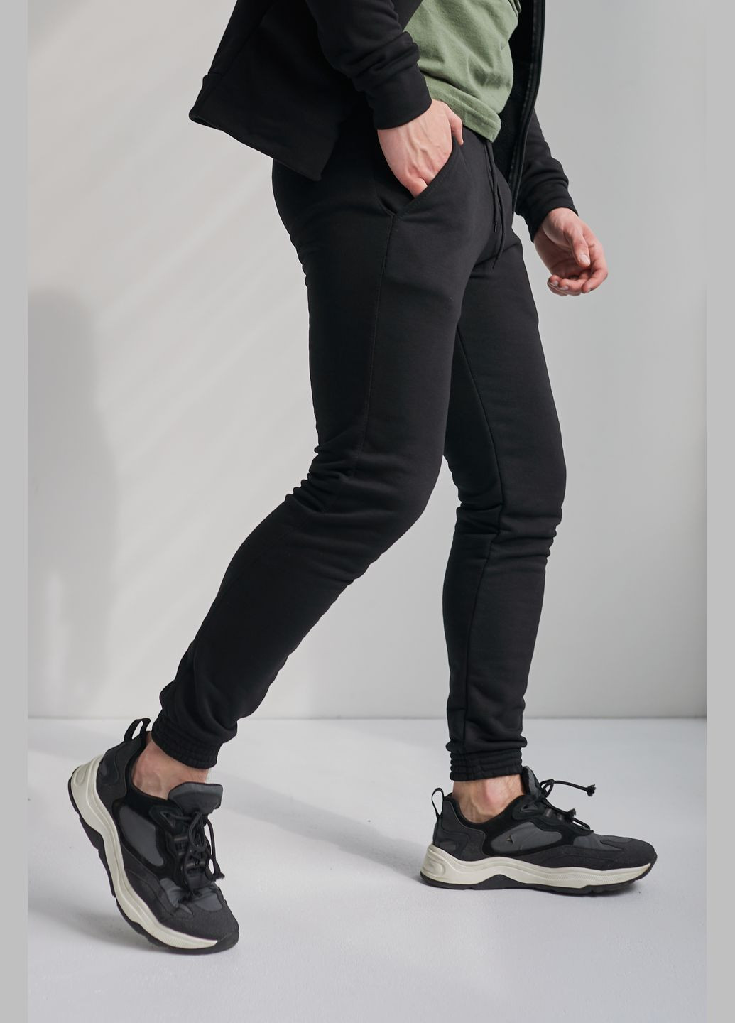 Штани чоловічі "Cosmo" чорні Intruder (316566086)