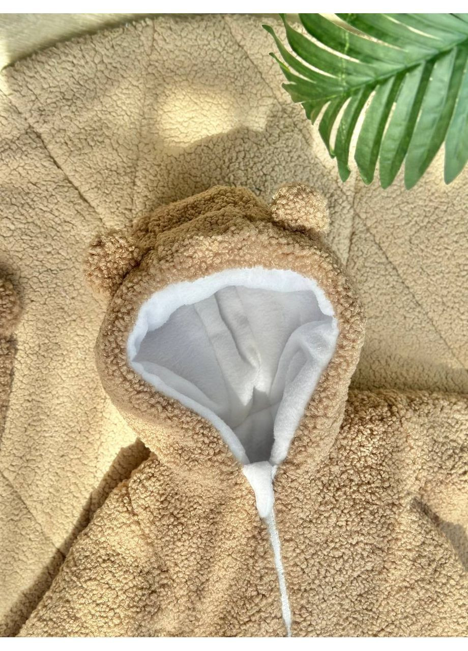 Дитячий зимовий комбінезон Тедді No Brand Комбінезон із закритою ніжкою (366889016)