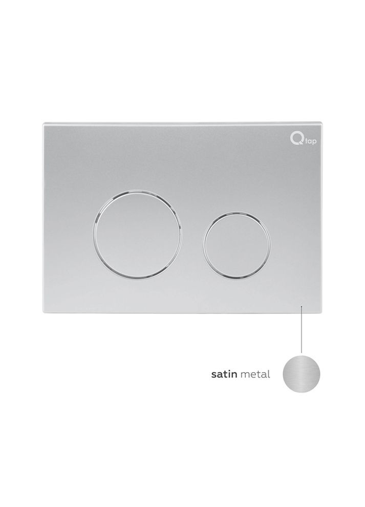 Панель смыва для унитаза Nest Qtap QT0111M11111SAT (346492563)