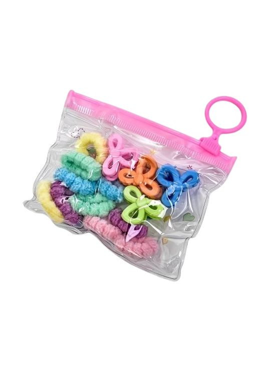 Аксесуари для волосся 14шт/наб (10резинок, 4крабик Home (333196137)