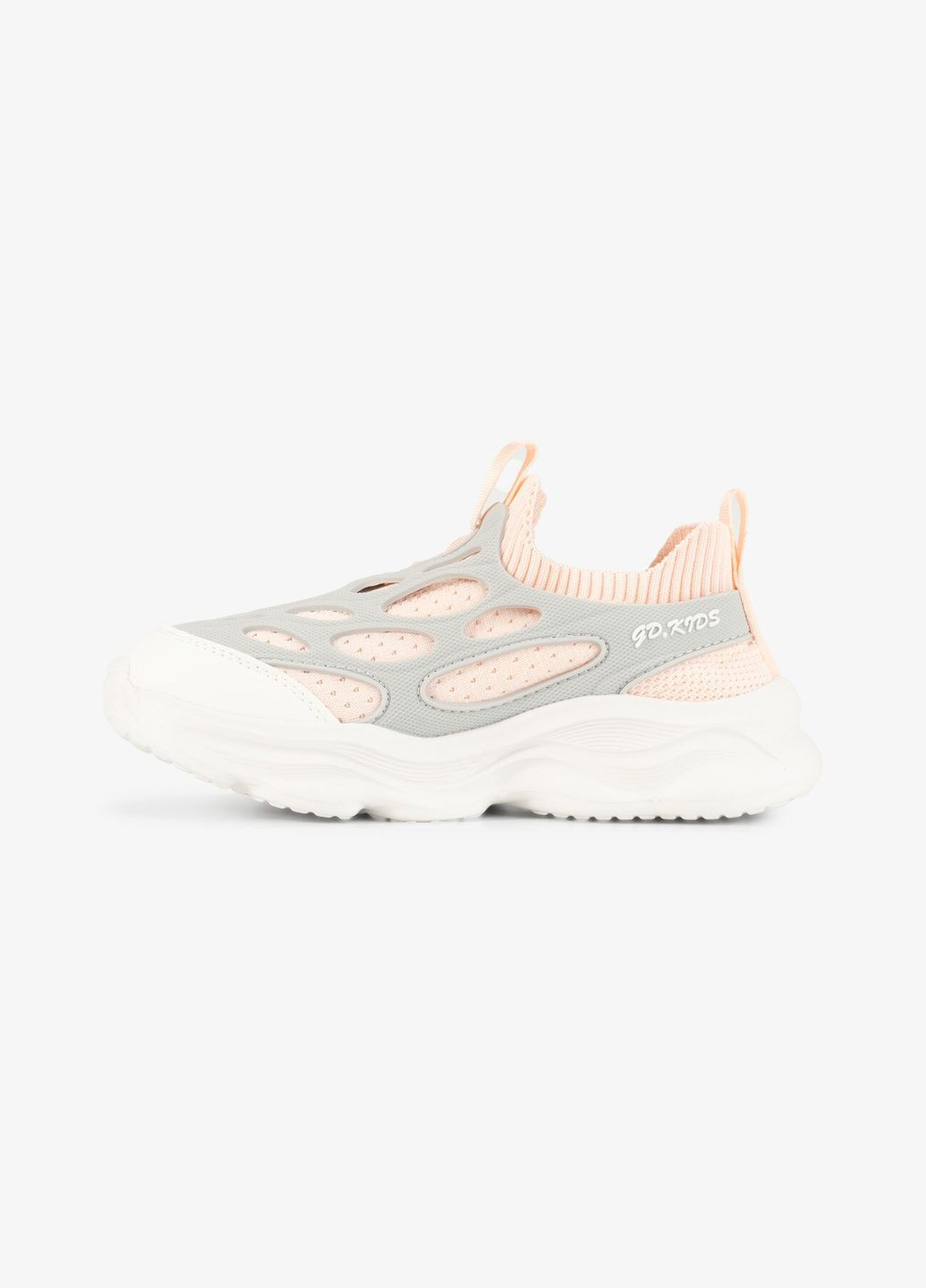 Цветные всесезонные слипоны для девочки af28-2l персиково-серый shop (2000990979001) Stepln