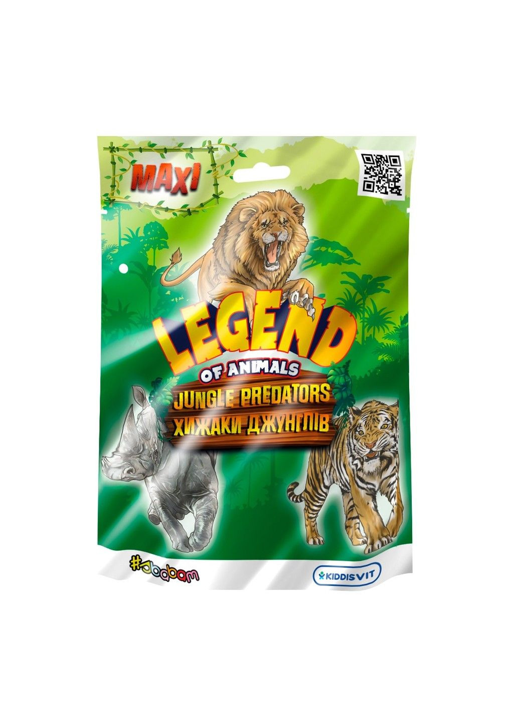 Стретч-игрушка в виде животного серии Legend of animals Макси – Хищники джунглей #sbabam (331297573)