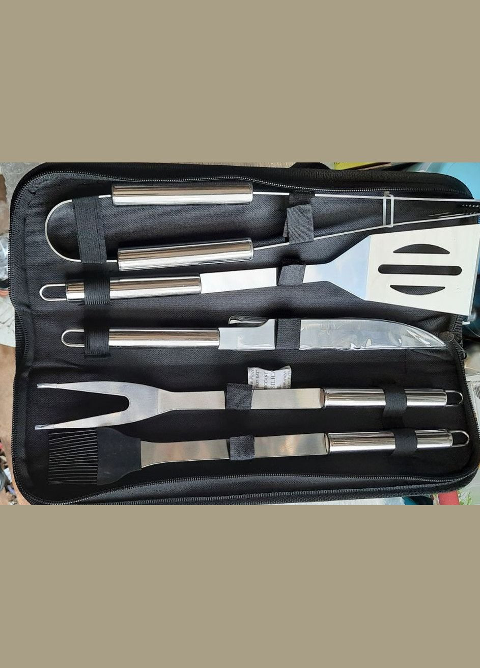 Набір інструментів для барбекю DN-12008 у сумці 5 предметів Dynasty (300079271)