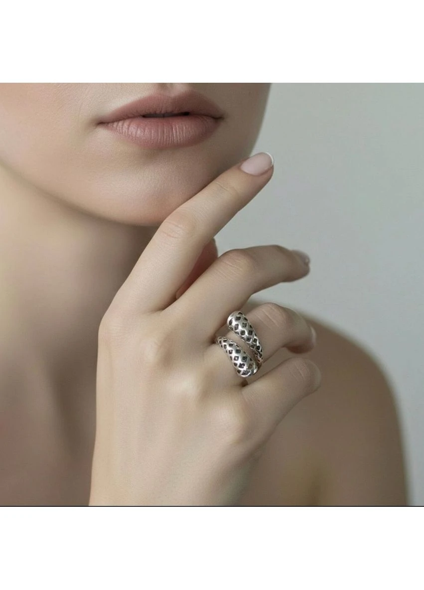 💍Срібна каблучка «Сяйво елегантності» чернене Family Jewelry House (356567870)