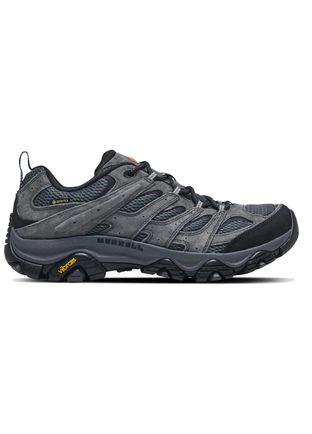 Серые всесезонные кроссовки moab 3 gtx mns Merrell