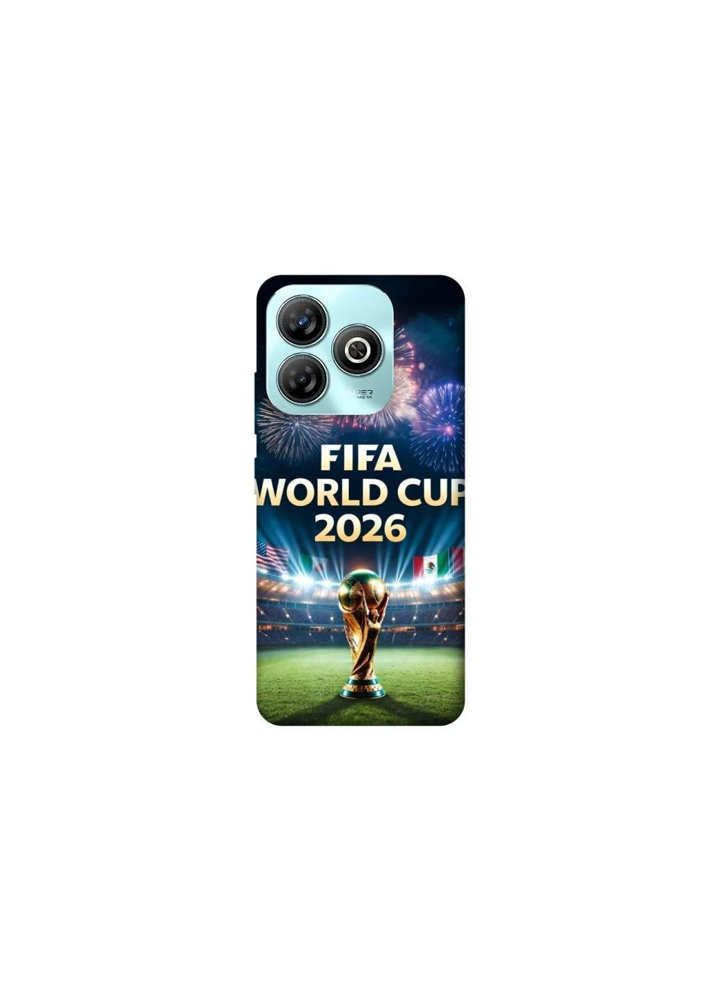 Чехол на ZTE Blade A75 4G Football aesthetic ver.4 Frontalka (385504915)