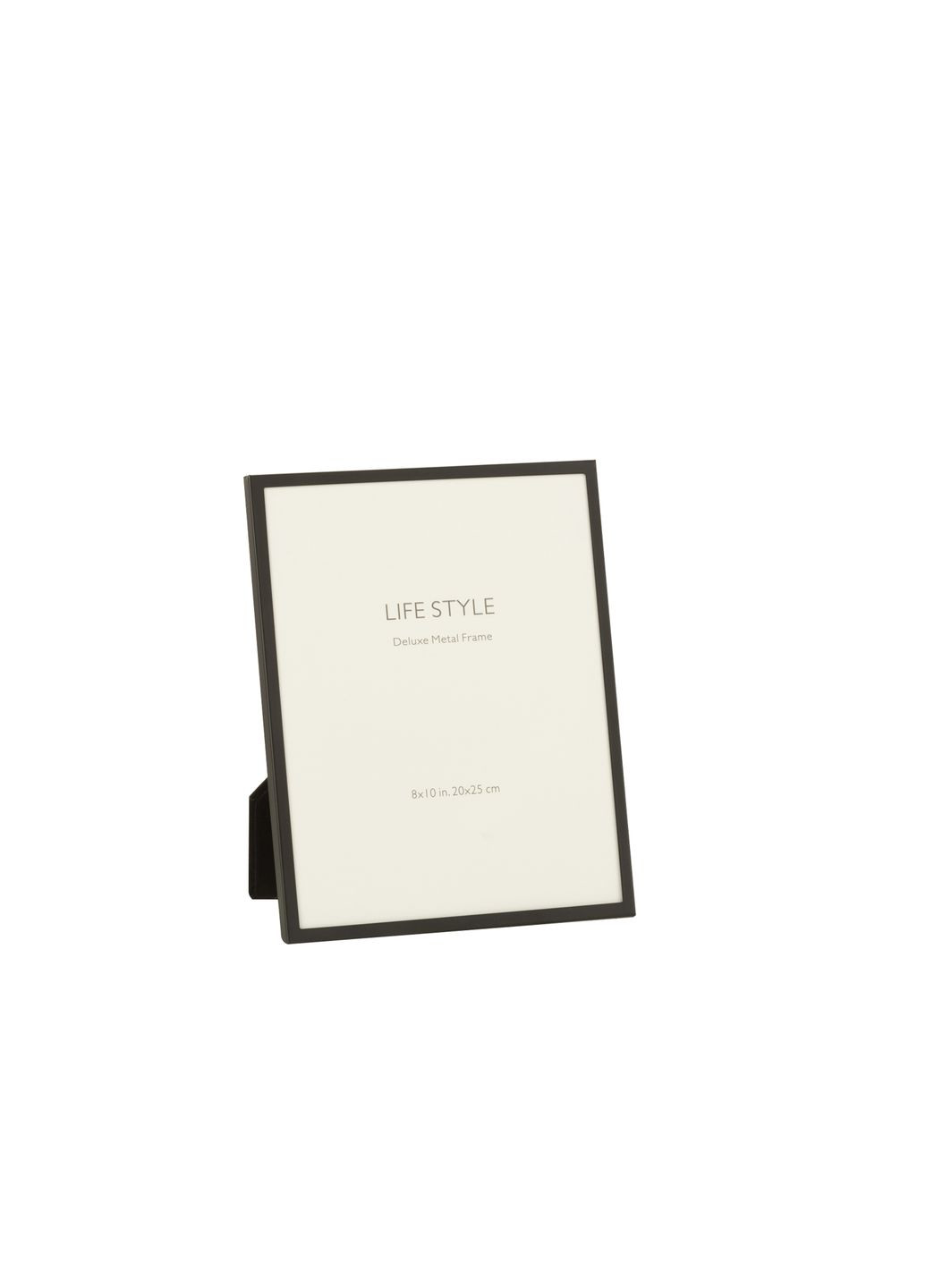 Фоторамка металева чорного кольору 20х25 см Бельгія (17666) J-Line (302518344)