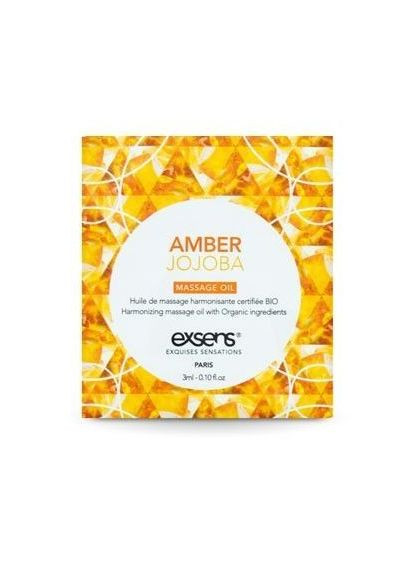 Пробник масажної олії Amber Jojoba 3мл Exsens (289873170)