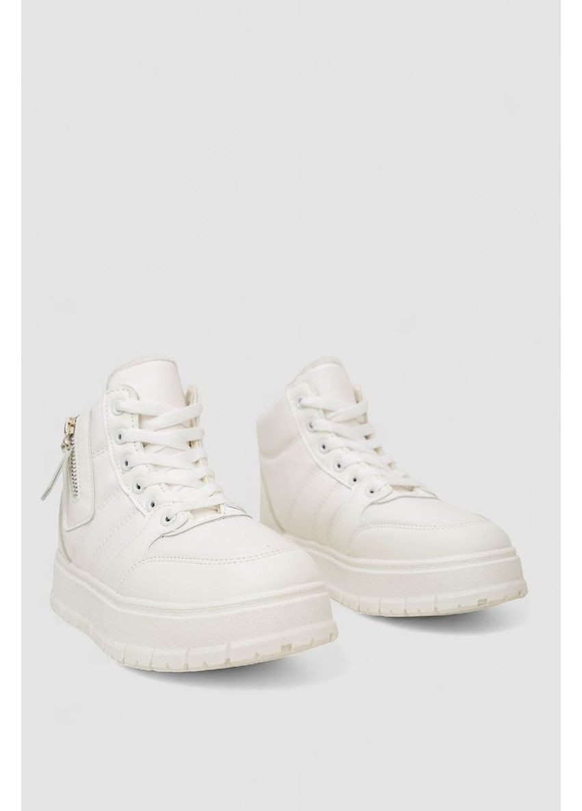 Кроссовки женские зимние на меху, 248RMB06 Ager белые зима (368151749)