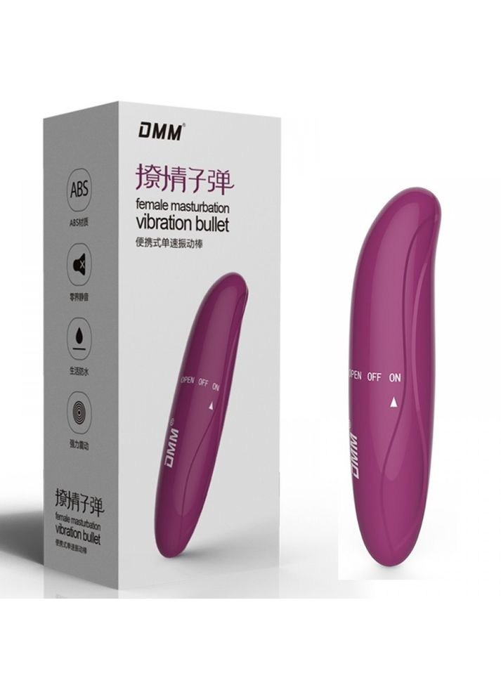 Мини-вибратор DMM-Vibro фиолетовый 1 скорость No Brand (303891033)