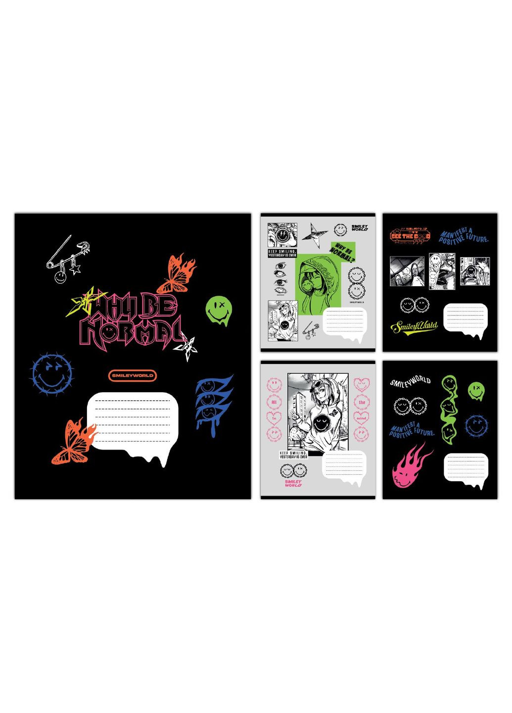 Зошит учнівський Smiley World Anime 767653 36 арк. Різнокольоровий shop (4823092292513) Yes (348420776)
