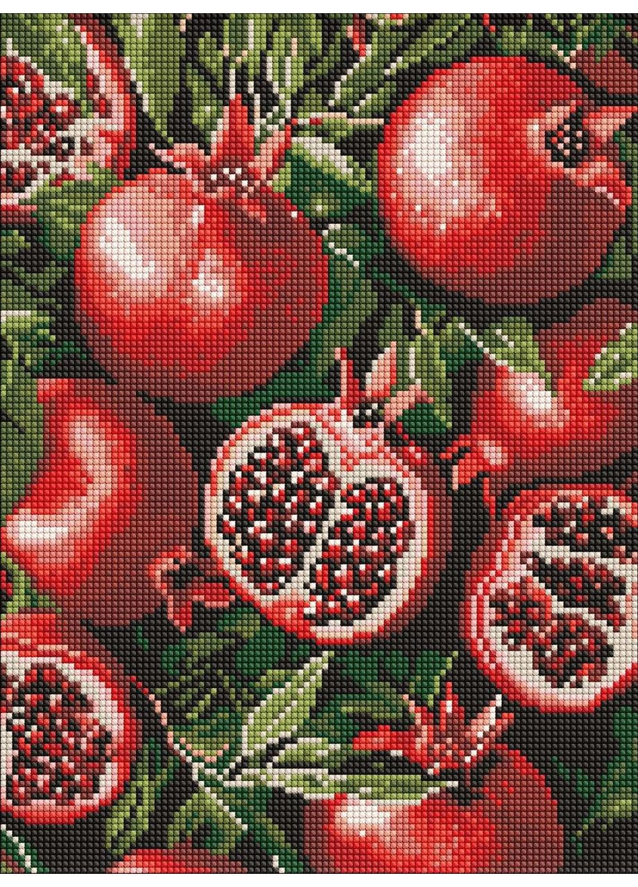 Алмазная мозаика Гранат в разрезе Идейка 30 х 40 AMO8290 IDEYKA (365750104)