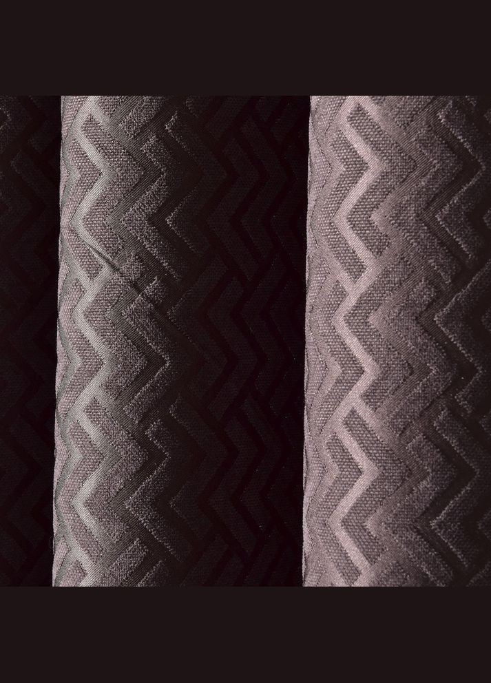 Ткань портьерная жаккардовая Зигзаг, 290 см, шторная ткань, ткань для штор, шторы, портьеры, гардины, ткань IDEIA (333034923)