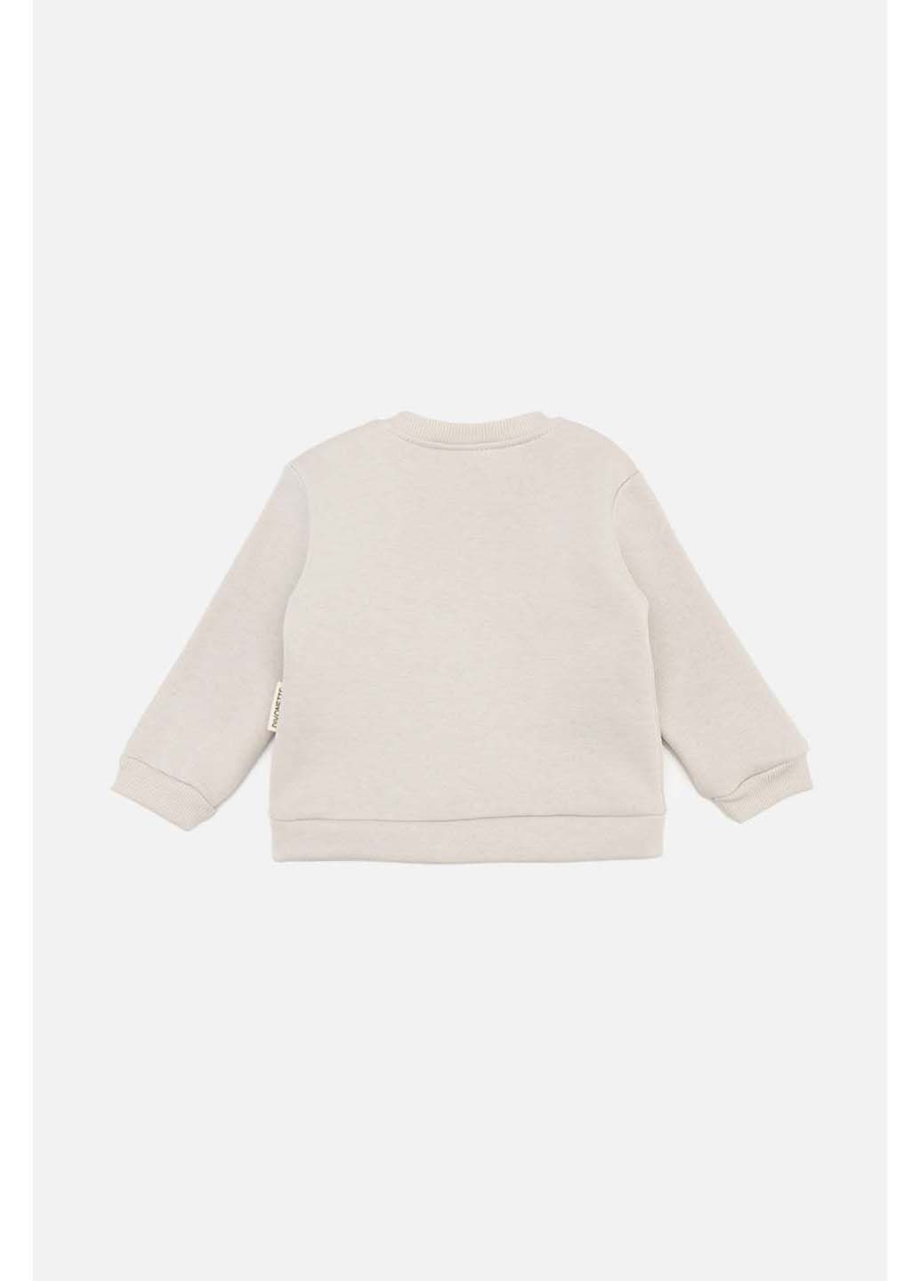 Divonette свитшот светло-серый футер