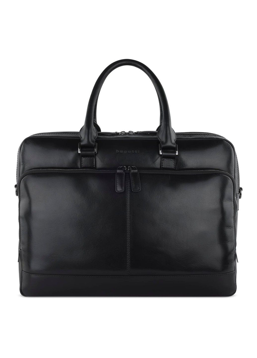Мужская сумка-портфель кожаная ROMANO Черный Bugatti (280950633)