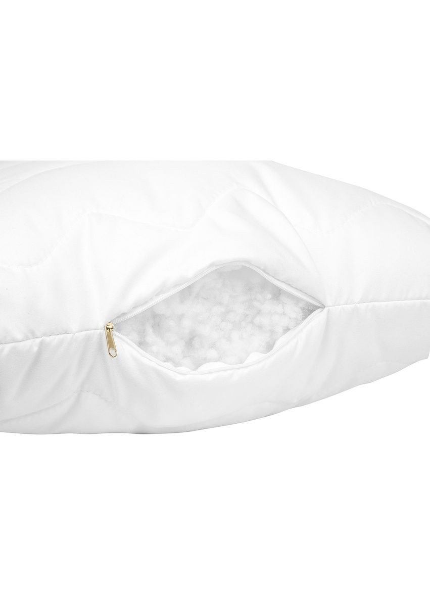 Подушка 50х70 на блискавці біла Basic Platinum SO102334 Sonex (360406982)