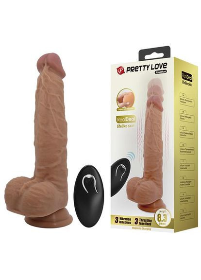 Реалістичний вібратор Jonathan Vibrator Flesh - CherryLove Pretty Love (329152731)