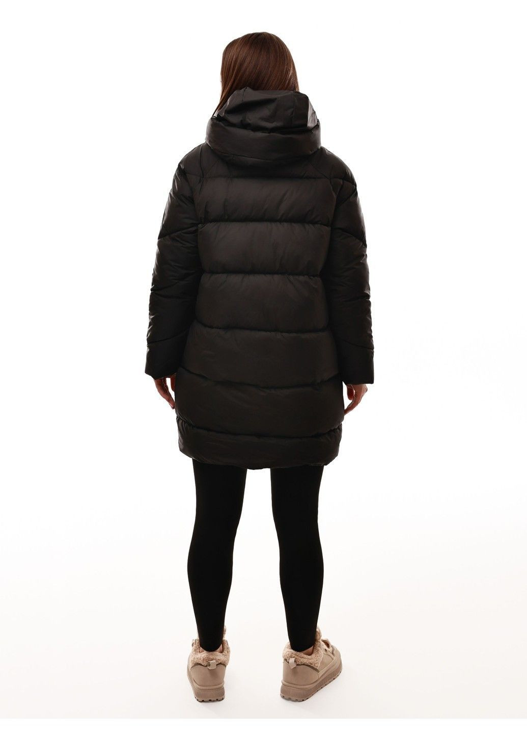 Чорна куртка демісезонна жіноча No Brand