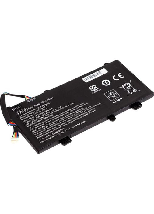 Акумулятор для ноутбуків HP SG03-3S1P 11.1V 5100mAh (NB461981) PowerPlant (323084852)