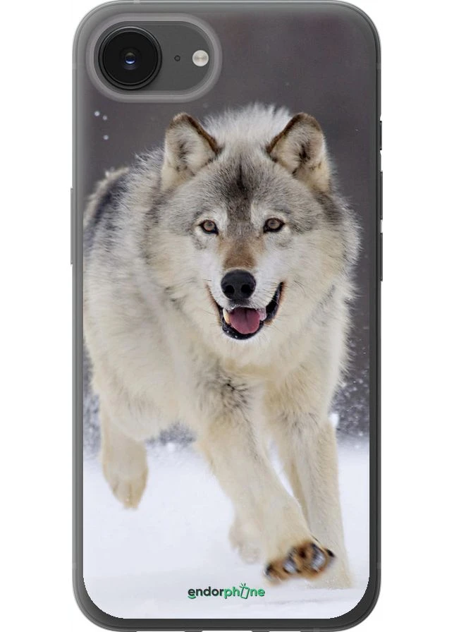 Чохол на iPhone SE 4 "Біжучий вовк" "826u-3652-70447" Endorphone (385939677)