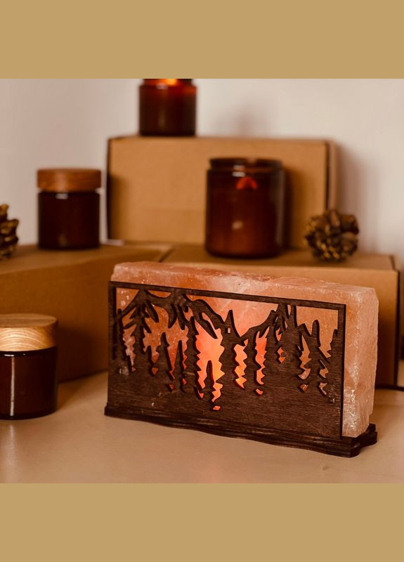 Соляной светильник солевая лампа 100% из розовой гималайской соли 2 кг на комнату 15 – 17 кв.м. (6630097) No Brand (316231115)