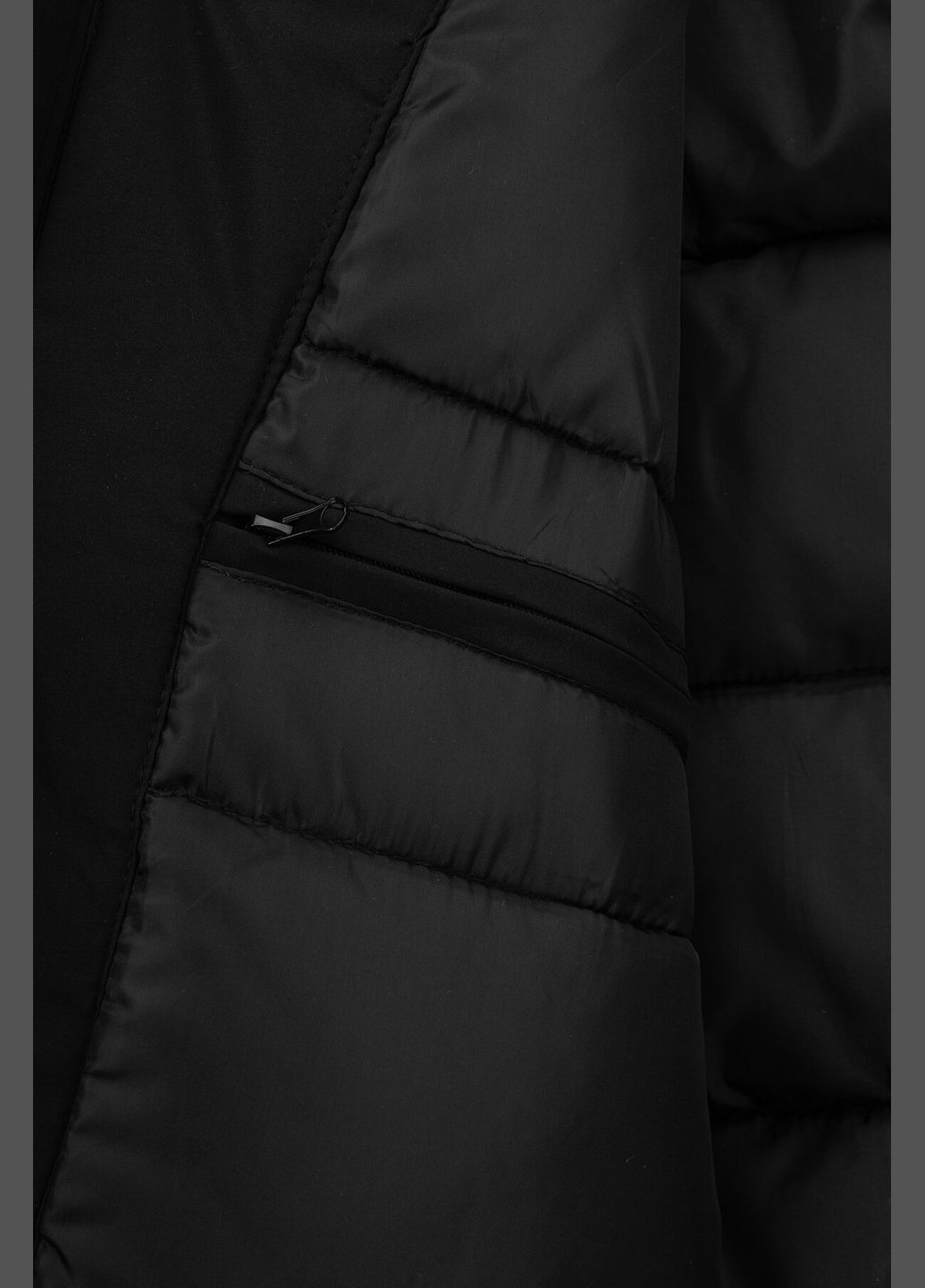 Черная зимняя куртка для мальчика 77160-2 158 см черный shop (2000990605924) Remain