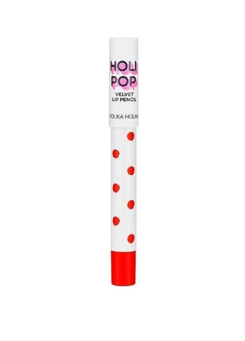 Матова помада Holi Pop Velvet Lip Pencil Or03 Гранат 1,7 г. Holika Holika (361376901)