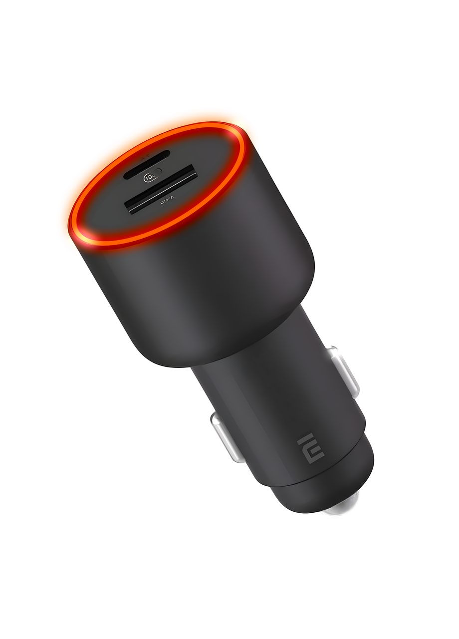 Автомобільний зарядний пристрій у прикурювач Car Charger 1A1C 100W, швидка зарядка Type-C Xiaomi (350947346)