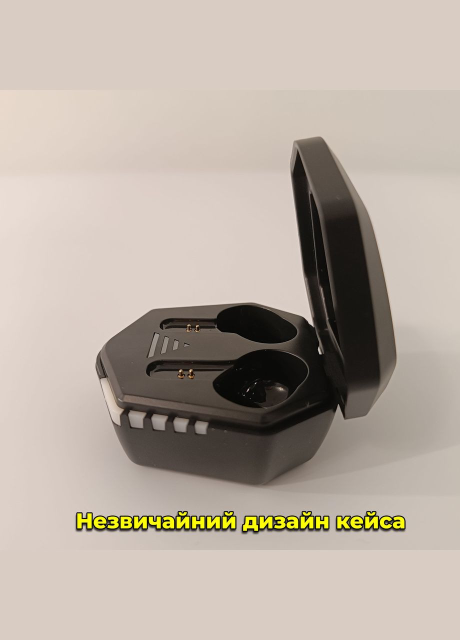 Наушники беспроводные N35 черные с двумя парами амбушур No Brand (327434004)