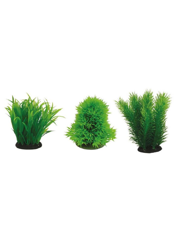 Растение пластиковое водоросли JAPANESE SET1 искусственное Декорация аквариумная до 8см 3 вида*2 шт A8011306 Croci (292305117)