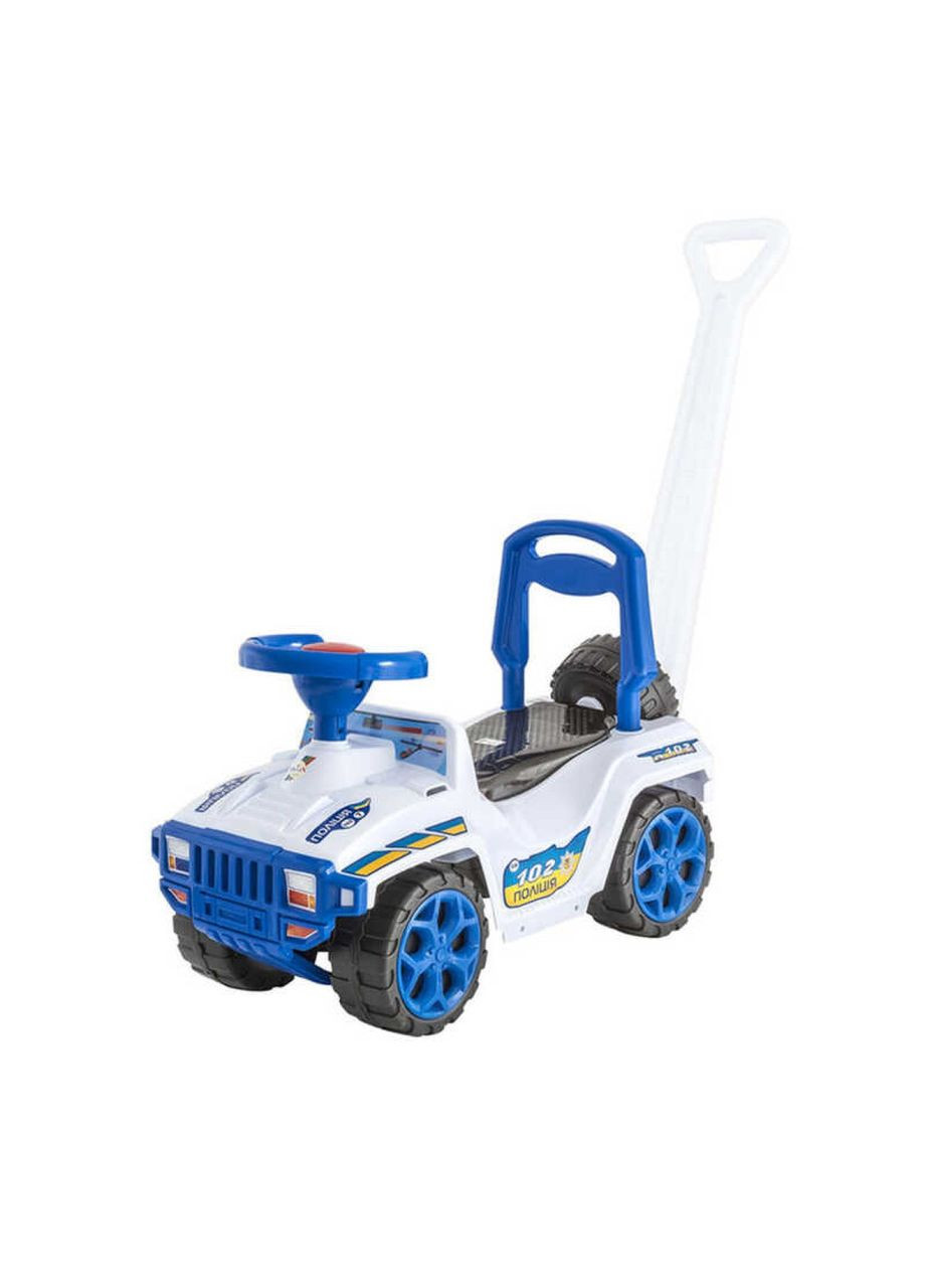 Дитяча каталка Хамер з ручкою білий Orion 856 Оріон (335841171)