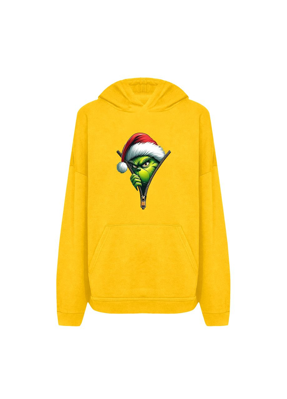 Новорічне худі з принтом "Ховаюсь від Санти". The Grinch (10027336942) ТiШОТКА (368569816)