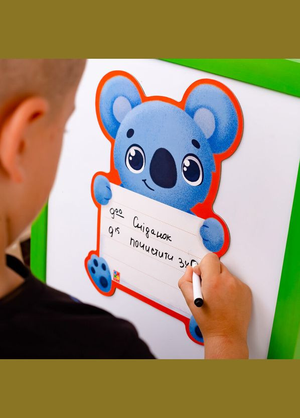 Магнитная доска "Коала" с маркером VT3601-23 (укр.) Vladi toys (334152433)