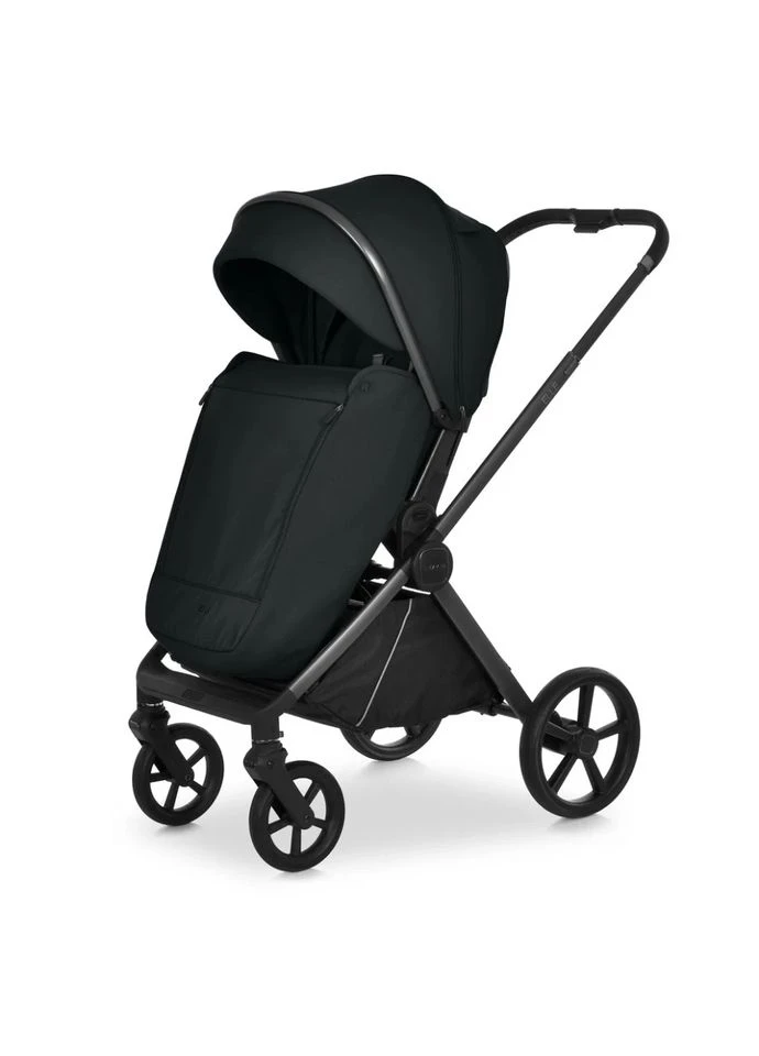 Универсальная коляска 2 в 1 ELLE ME 1221 черная алюминий 103х60х118 см No Brand (400470713)