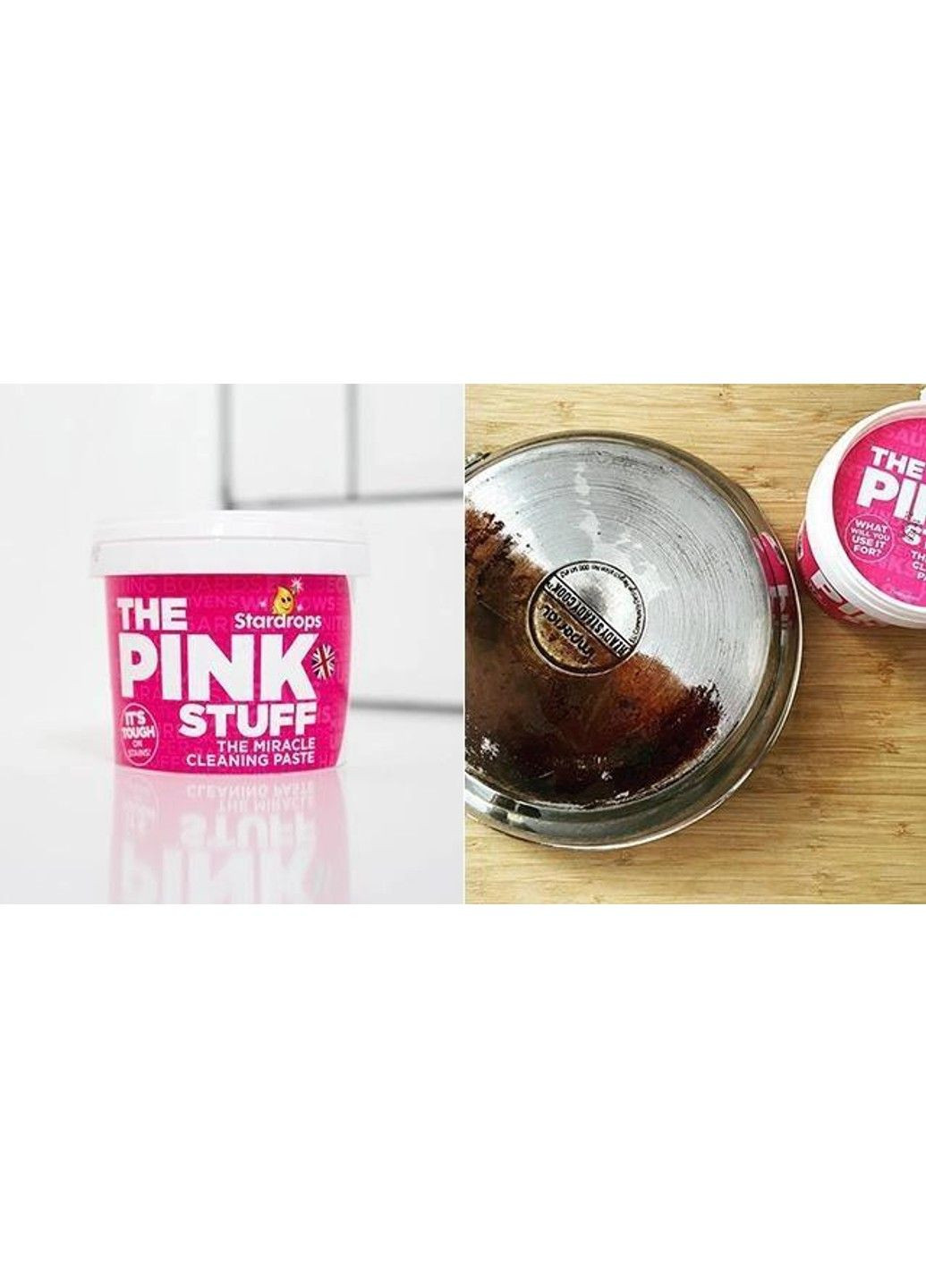Универсальная чистящая паста Star Drops Miracle Cleaning Paste 850 г The Pink Stuff (331787282)