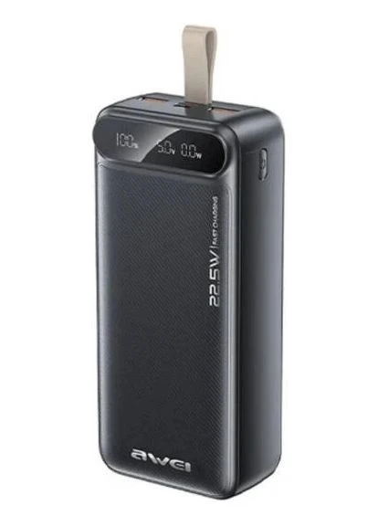 Внешний аккумулятор Power bank Awei PA12 30000mAh PD22,5W быстрая зарядка Gemac (394034385)