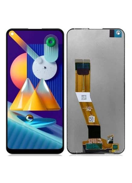 Дисплей A115/ M115 Galaxy A11/ M11 (2020) в сборе с сенсором black service pack (157,5 мм) Samsung (400059918)