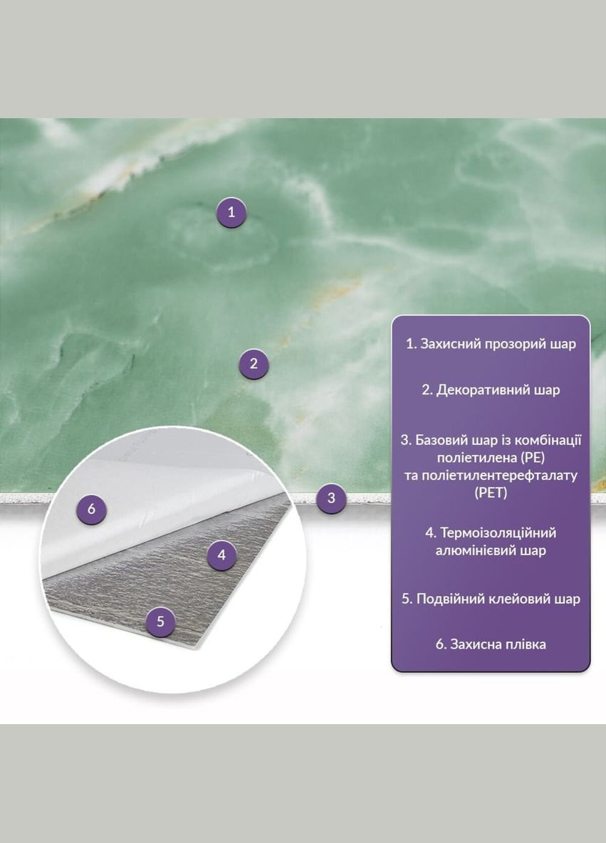 Самоклеящаяся стеновая PET плитка 600*300*2mm (D) SW-00002322 No Brand (316050949)