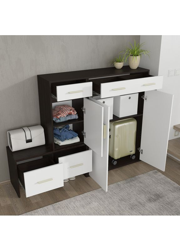 Тумба у передпокій, взуттєва тумба, стелаж під взуття I-156 No Brand (371910879)