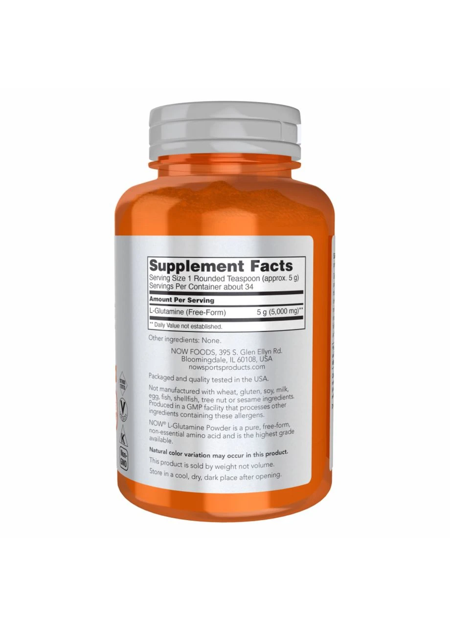 L-Glutamine Powder - 1000g Now Foods (395323919)