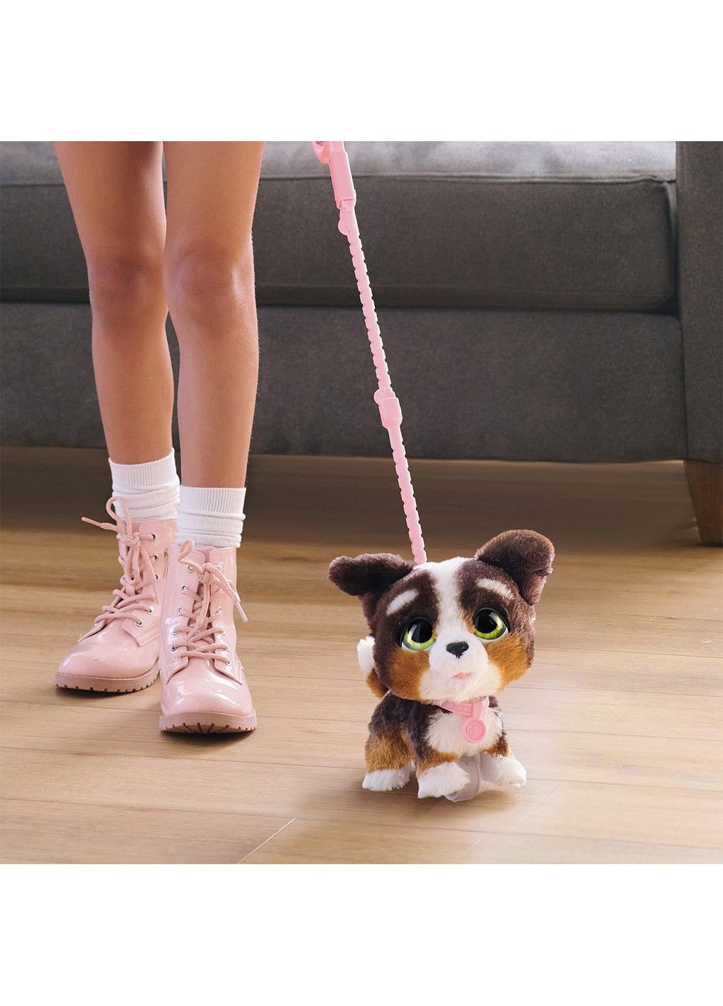 Интерактивная игрушка серии Walk-A-Lots - Бернедудель Furreal (314961792)