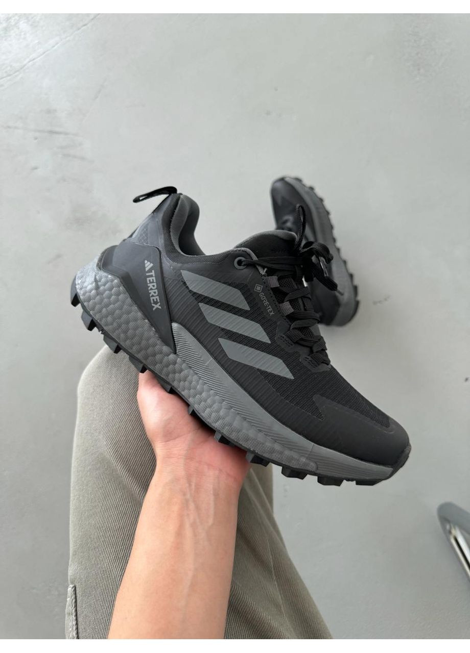 КРОССОВКИ ЖЕНСКИЕ ADIDAS TERREX GORE-TEX LOW BLACK АДИДАС No Brand чёрные демисезоны (367174016)