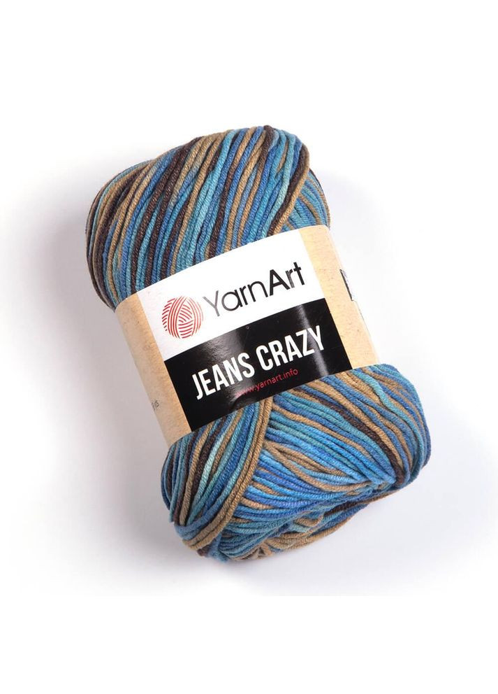 Jeans Crazy 7202 пряжа ЯРНАРТ ДЖІНС КРЕЙЗІ YarnArt (326834513)