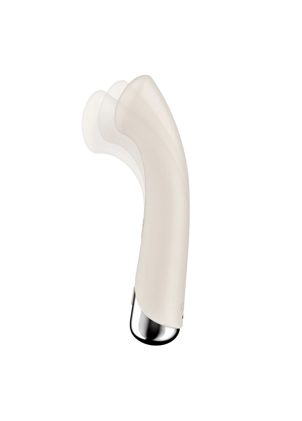 Вібратор вагінальний для точки G з ротацією бежевого кольору Spinning G-Spot 1 Satisfyer (382842352)