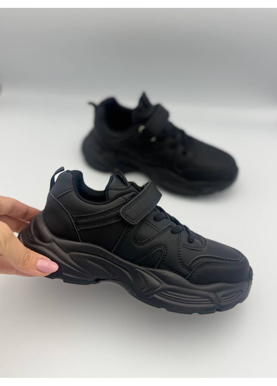 Черные базовые черные кроссовки на каждый день Paliament